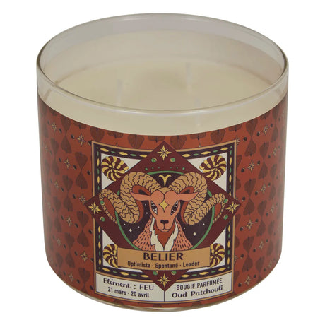 Lumânare parfumată Atmosphera Astro, sticlă, 396 g