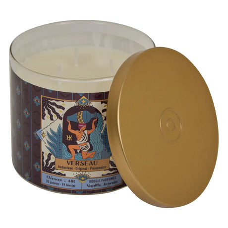 Lumânare parfumată Atmosphera Astro, sticlă, 396 g