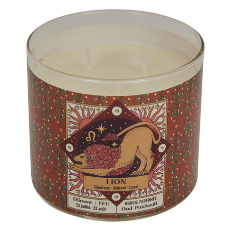 Lumânare parfumată Atmosphera Astro, sticlă, 396 g