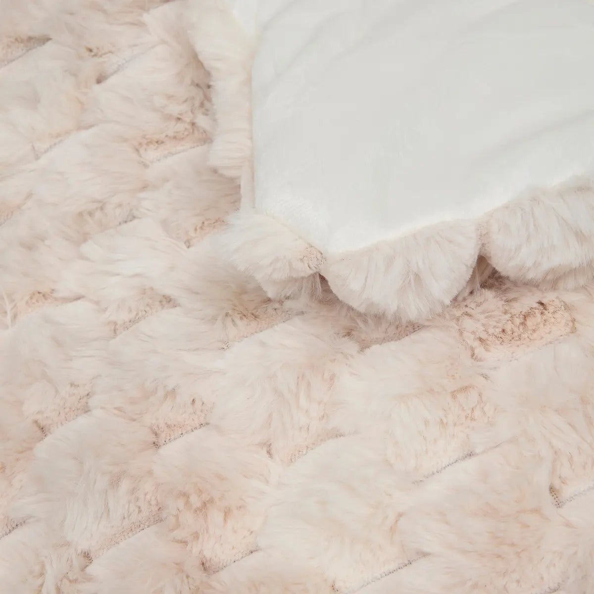 Pătură Atmosphera Adriel, Jacquard, 80x180 cm, Bej