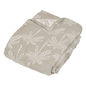 Pătură Atmosphera Palm, 240x260 cm, Verde