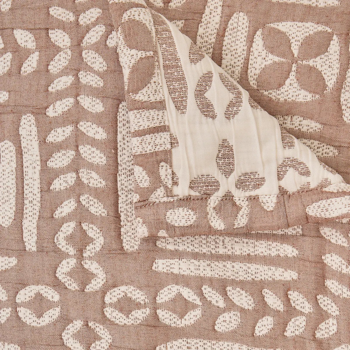 Pătură Atmosphera Etnik, 240x260 cm, Teracotă