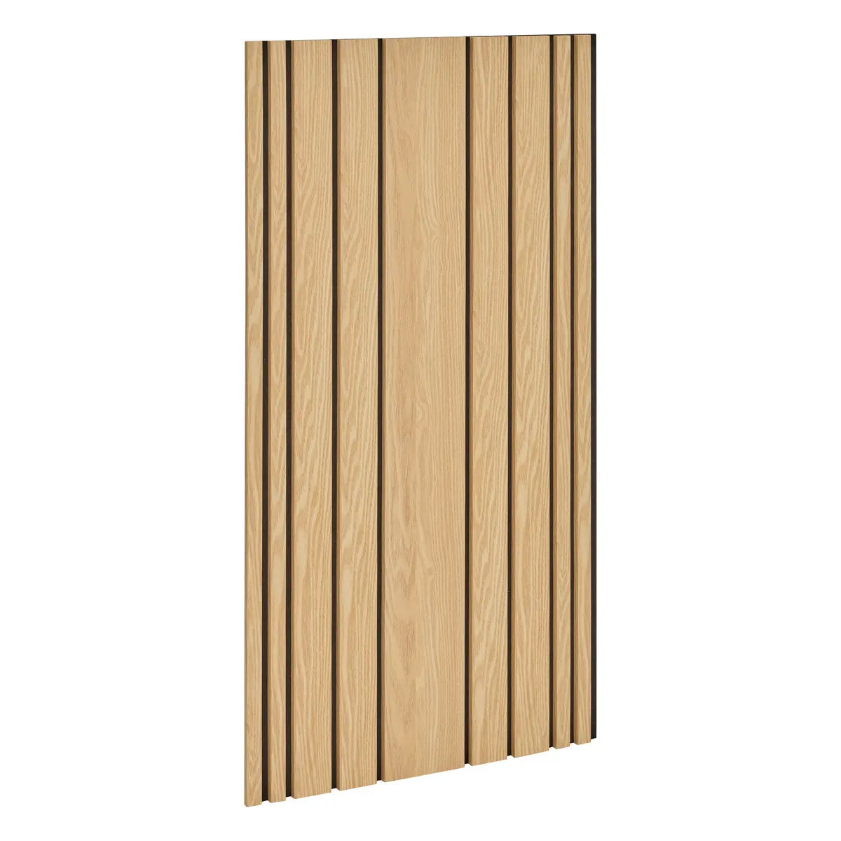 Panou decorativ acustic de perete Atmosphera Colva, MDF, 120x60 cm, Lemn deschis la culoare