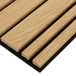 Panou decorativ acustic Atmosphera Colva, MDF, 60x60 cm, Lemn deschis