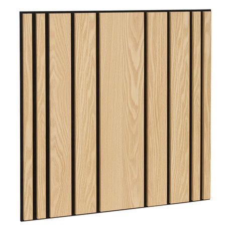 Panou decorativ acustic Atmosphera Colva, MDF, 60x60 cm, Lemn deschis