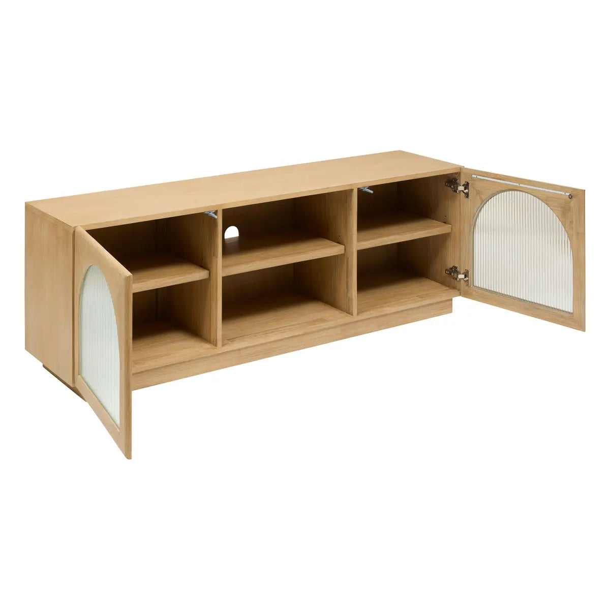 Comodă TV Atmosphere Lousada, 2 uși și 1 raft, 160x40x55 cm, salcâm, MDF