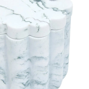 Recipient din bumbac 5five Marby, alb