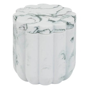 Recipient din bumbac 5five Marby, alb