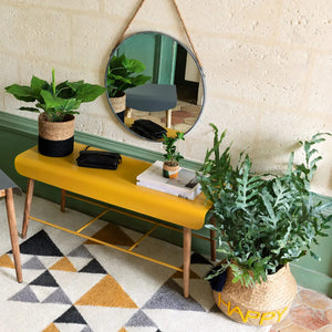 Oglindă Atmosphera Eden, Negru, 38 cm