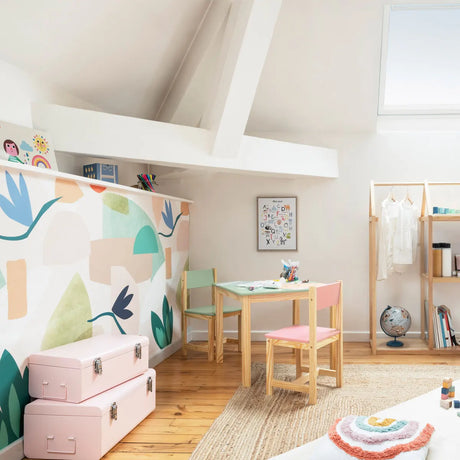 Set de cutii de depozitare pentru copii Atmosphera, Metal, 2 buc.