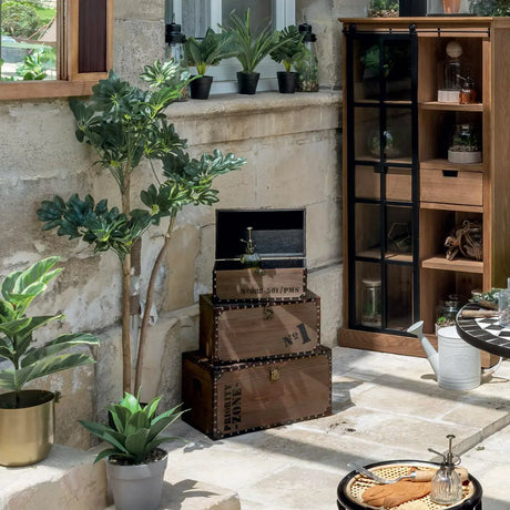 Set cutii depozitare Atmosphera Allan, 4 buc., MDF