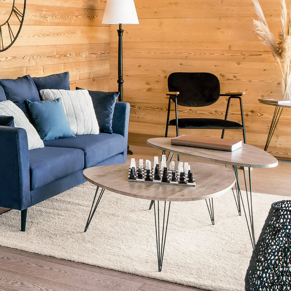 Masă de cafea Atmosphera Neile, MDF, 69x54x60 cm