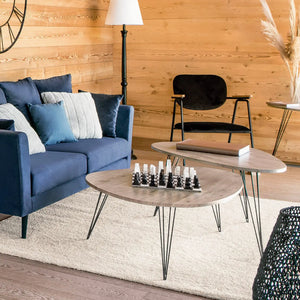 Masă de cafea Atmosphera Neile, MDF, 69x54x60 cm