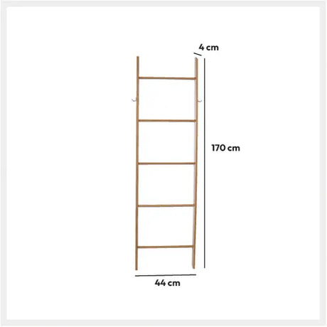 Suport pentru prosoape 5five Bambou cu scară