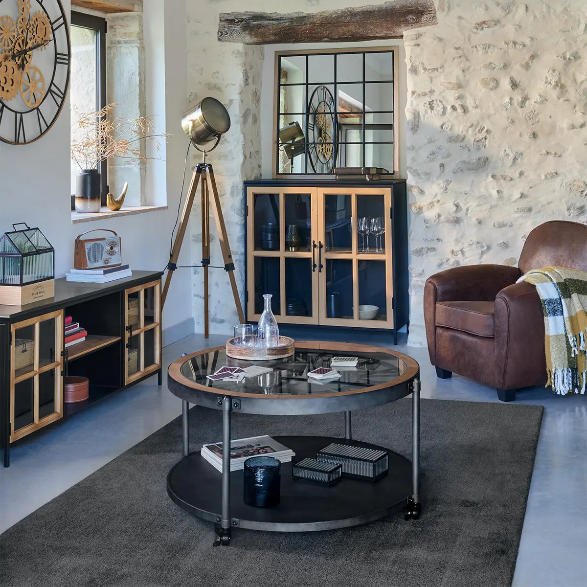 Oglindă Atmosphere Noe, 90x90 cm