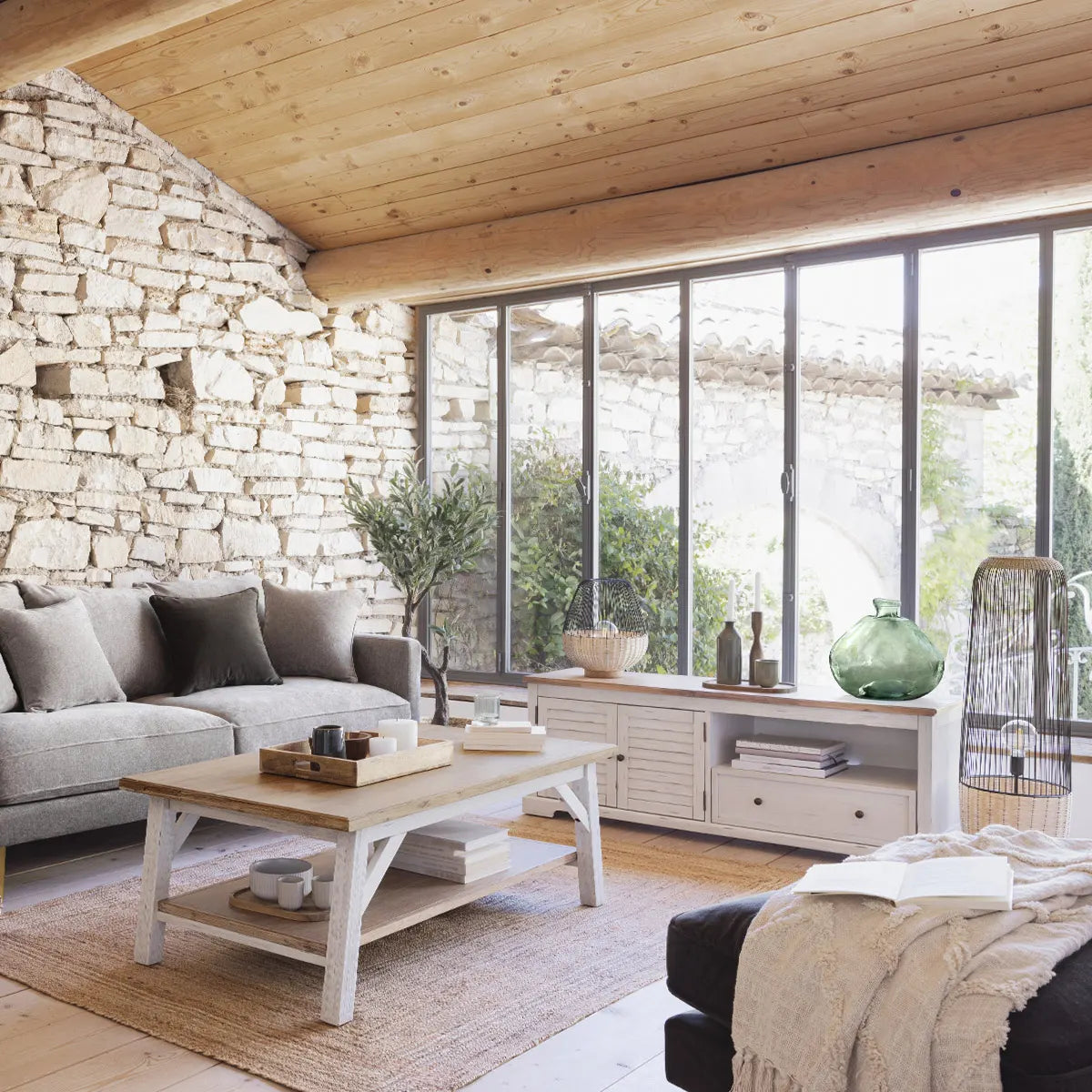 Vază Atmosphera Uly, sticlă, 33 cm