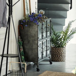 Comodă Atmosphera Sevin, 90x89 cm, Gri închis