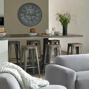 Scaun de bar Joris, Metal, cu atmosferă