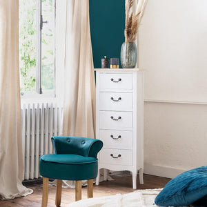 Comodă Atmosphere Chrysa, 5 sertare, MDF, 45x30x113 cm