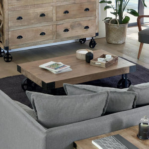 Masă de cafea Atmosphera Silas, 117x71 cm, Mango