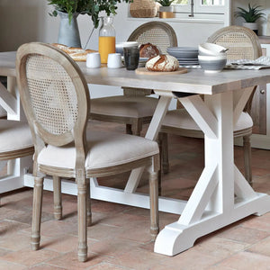 Scaun de masă Atmosphera Cleon, mesteacăn, Heveia