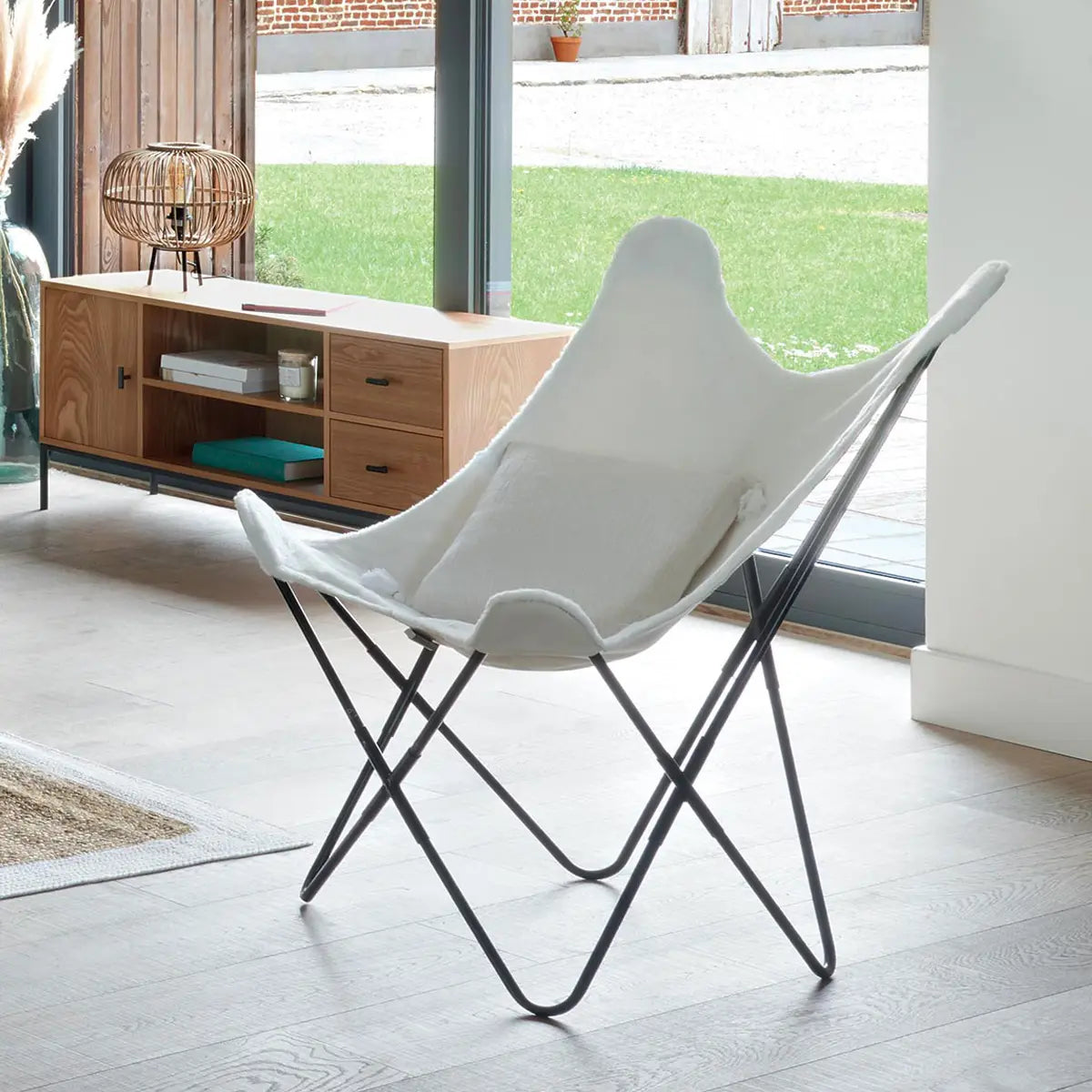 Atmosferă fotoliu Oslo, Alb