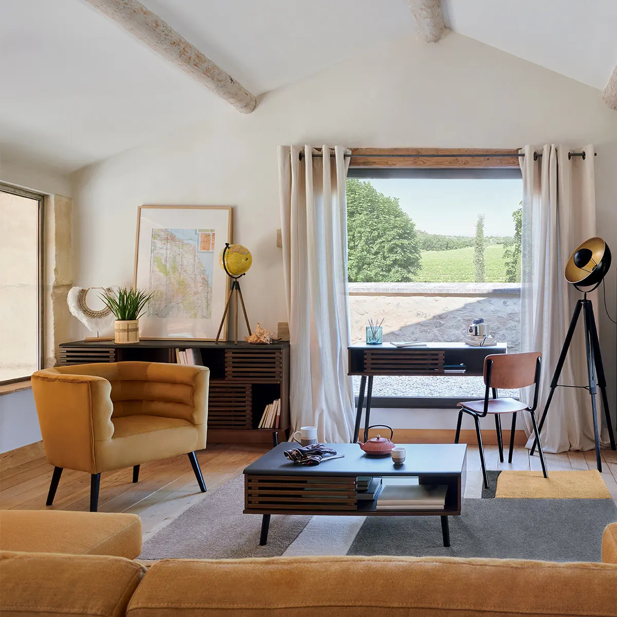 Scaun de sufragerie Atmosphera Kiel, lemn