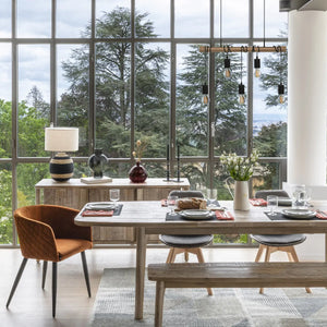 Vază Atmosphera Uly, sticlă, 21 cm