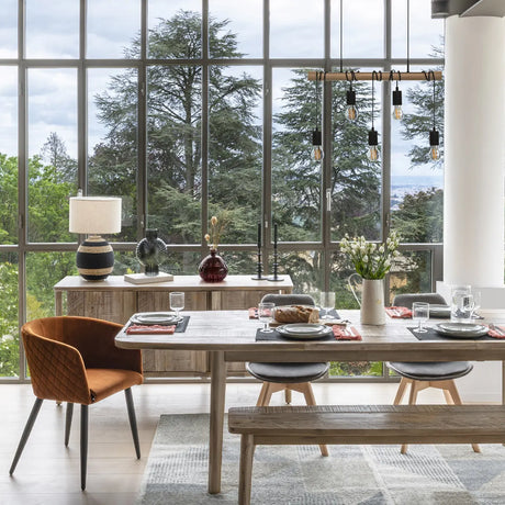 Vază Atmosphera Uly, sticlă, 21 cm