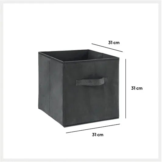 Cutie de depozitare 5five Mix &amp; Modul, Catifea, 31x31 cm