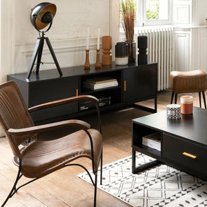 Fotoliu atmosferă Hoper, piele