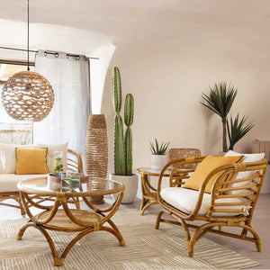 Masă de cafea Atmosphera Farah, Ratan