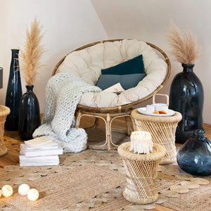 Fotoliu atmosfera Seram, Rattan, 112 cm