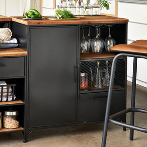 Cabinet atmosferă Cierna, 80x85 cm, Negru