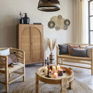 Masă de cafea Atmosphera Gary, 75 cm, lemn de mango