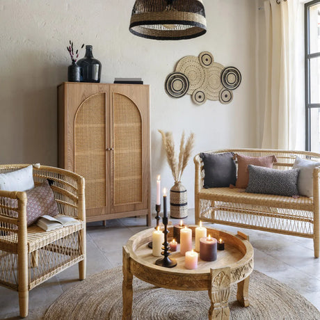 Masă de cafea Atmosphera Gary, 75 cm, lemn de mango