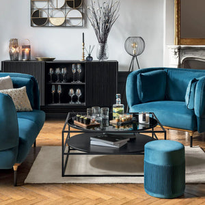 Masă de cafea Atmosphera Yoho, 90x90 cm, Negru