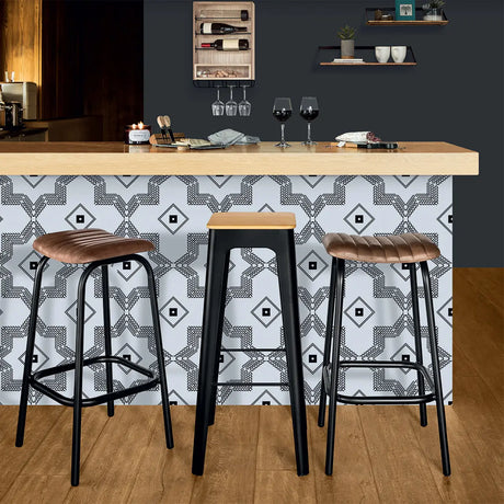 Scaun de bar Atmosphera Loga, Negru