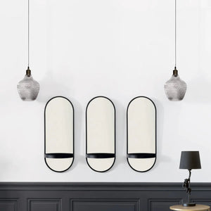 Lampă suspendată Atmosphera Omaha, 21 cm, sticlă