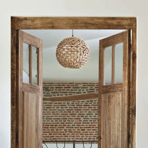 Lampă suspendată Atmosphera Sand, 38 cm, Zambilă de apă