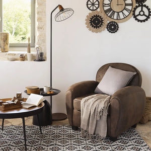 Masă de cafea Atmosphera Siwan, 70x45 cm, Negru