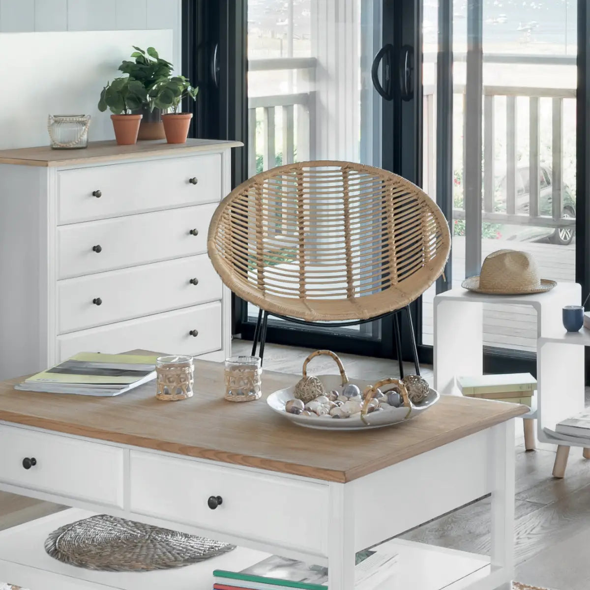 Fotoliu Atmosphera Laora, Rattan