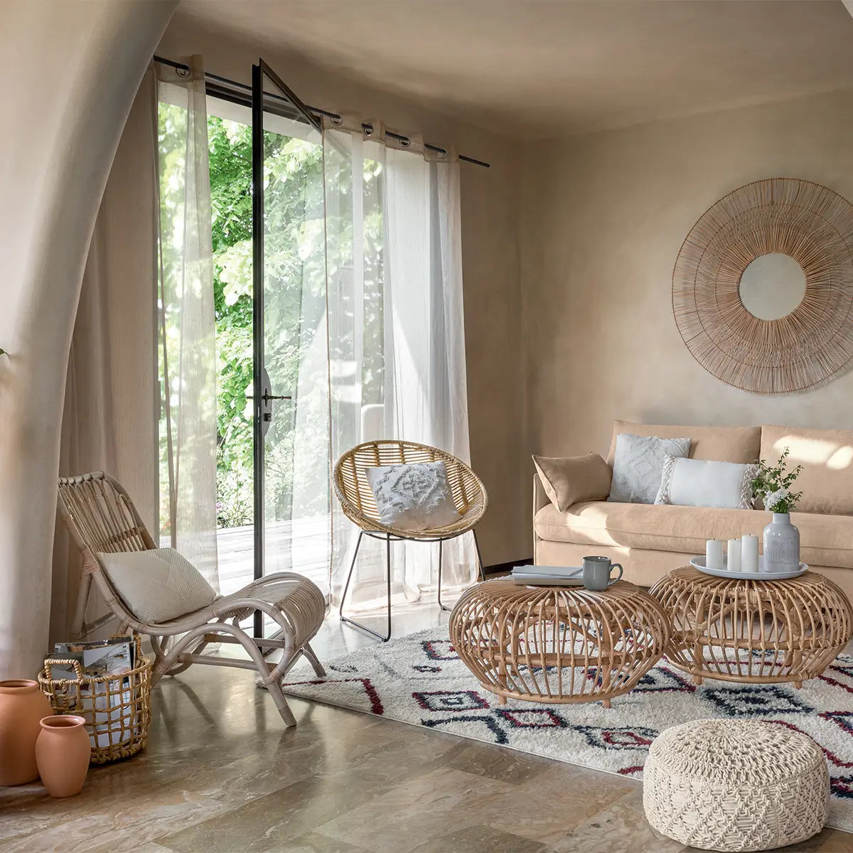 Fotoliu Atmosphera Laora, Rattan