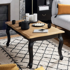 Masă de cafea Atmosphera Chrisa, 110x60 cm, Negru