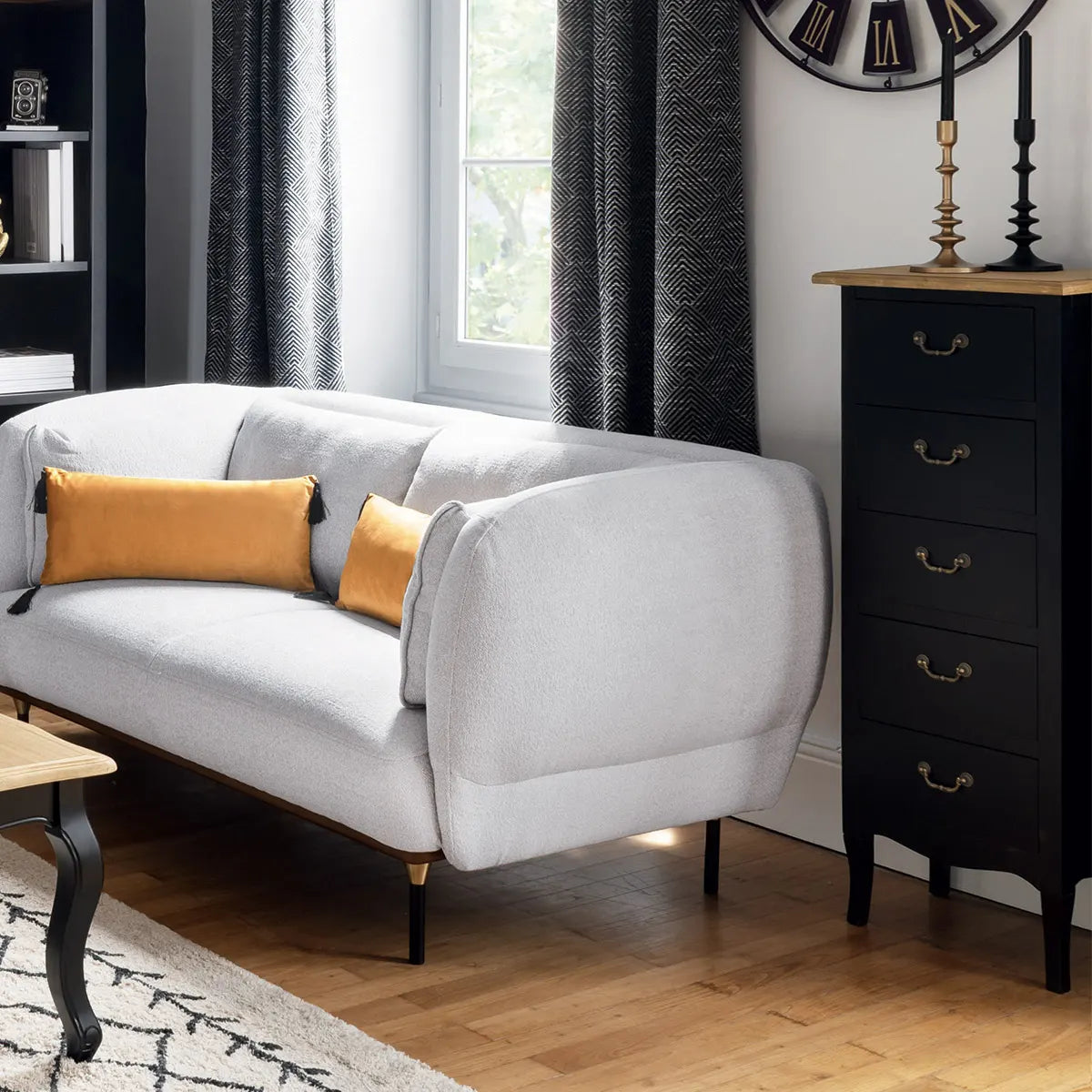 Bibliotecă Atmosphere Chrysa, 82x36,5x175 cm, MDF