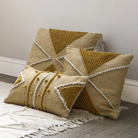 Pernă decorativă Atmosphera, 30x50 cm, Ocru