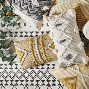 Pernă decorativă Atmosphera, 30x50 cm, Ocru