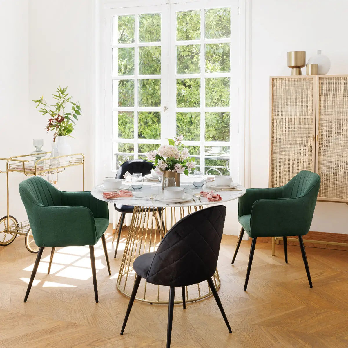 Scaun de masă Atmosphere Slano, velur