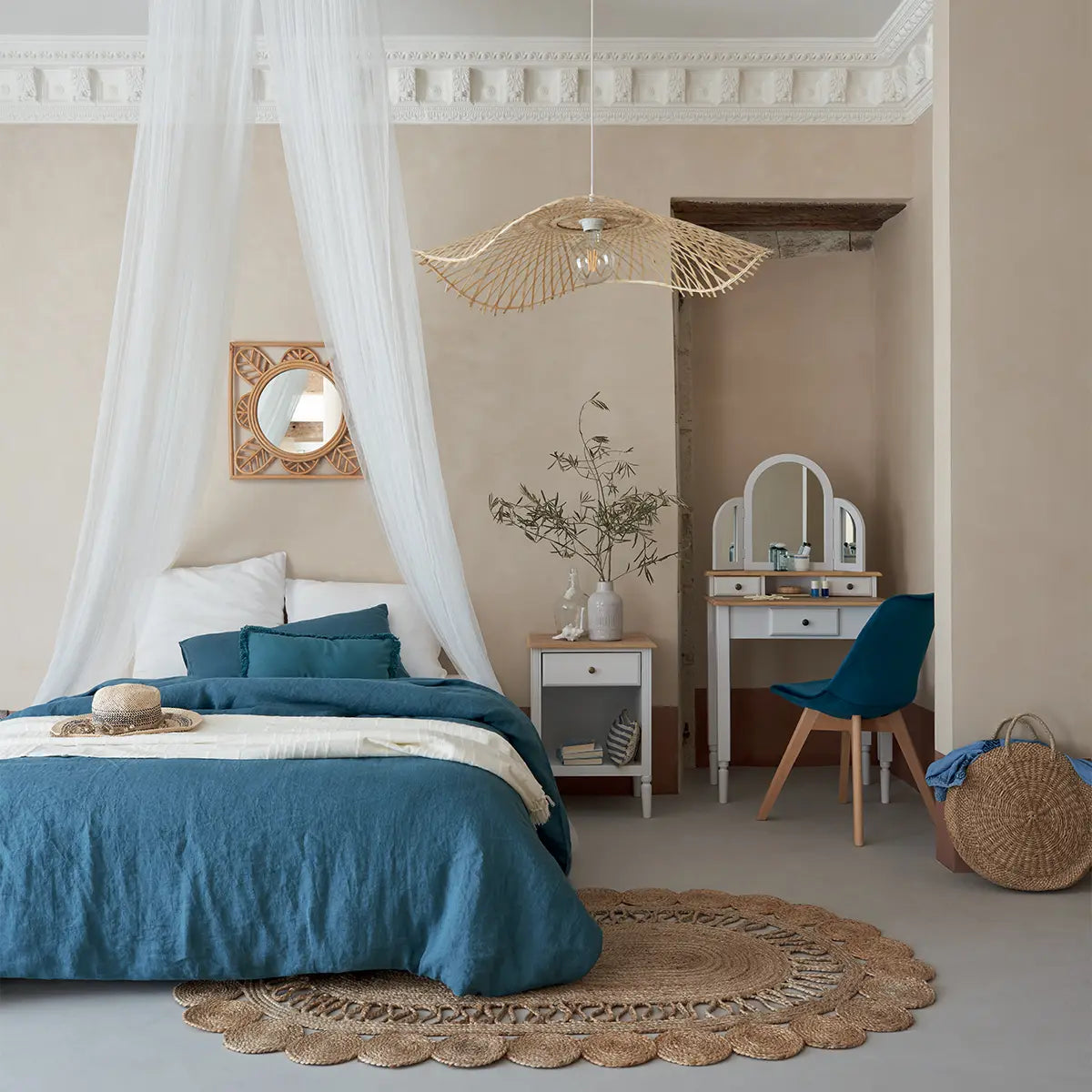 Scaun de sufragerie Atmosphera Baya, Velur