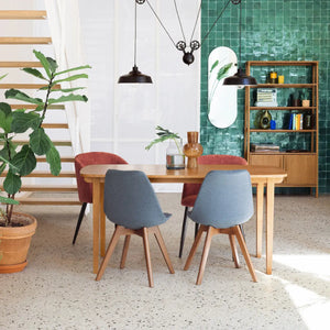 Scaun de sufragerie Atmosphere Celeste, Cord